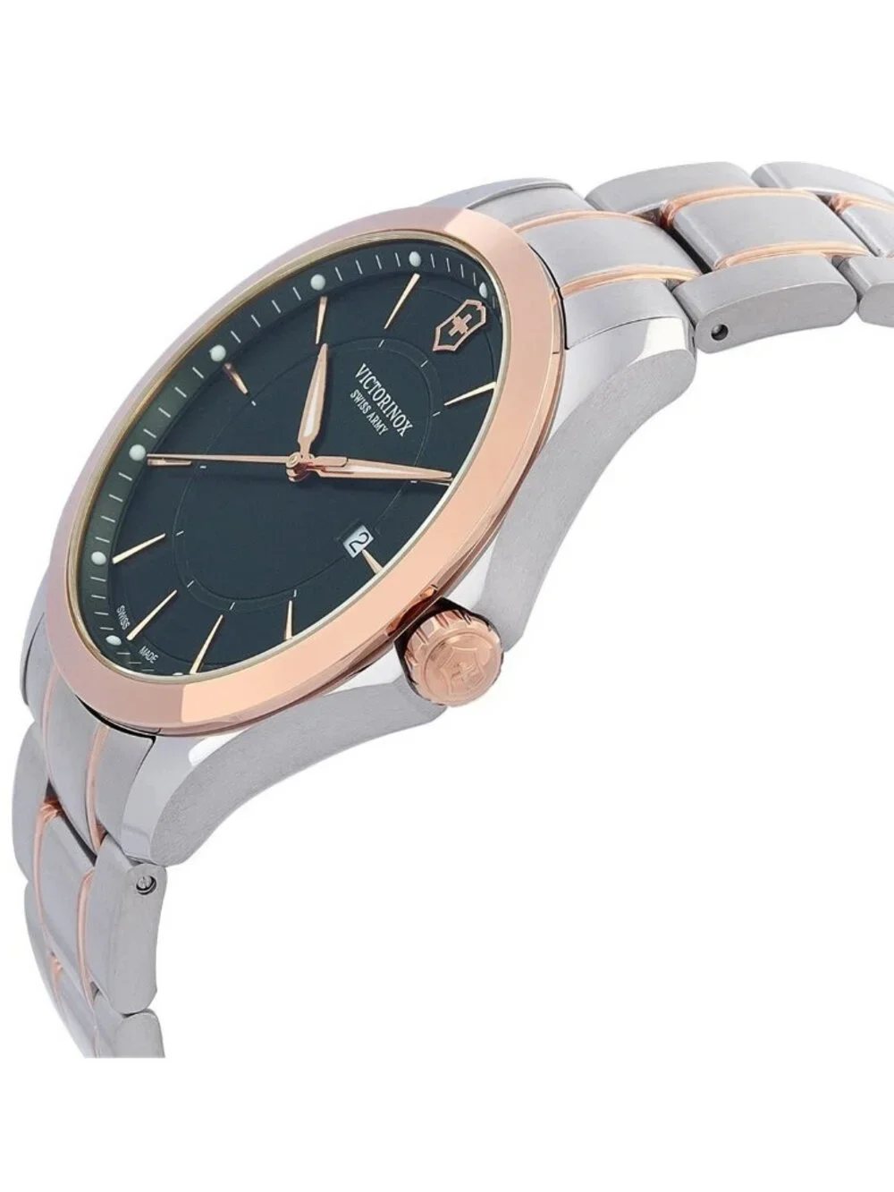 NWT Victorinox Alliance Quartz Green Dial Men's Watch